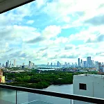 Beautiful View Of The Ocean And The City