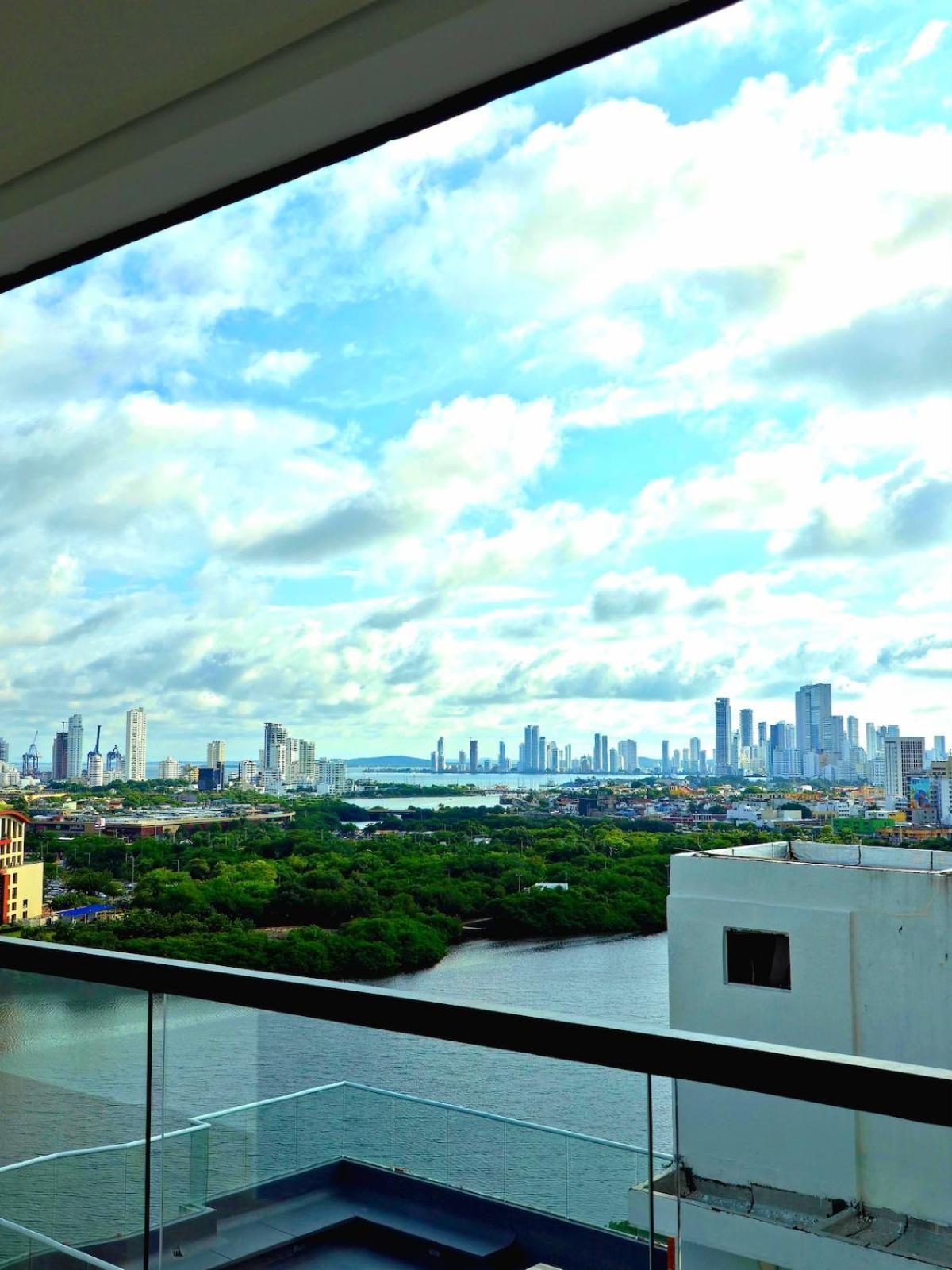 Beautiful View Of The Ocean And The * Cartagena